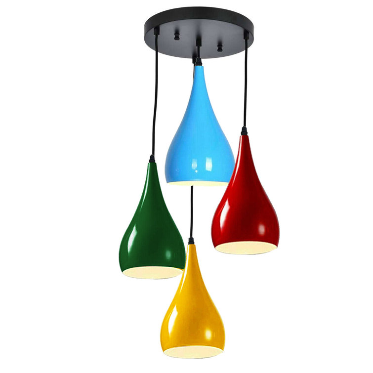 Aitana 4 - Light Cluster Teardrop Pendant