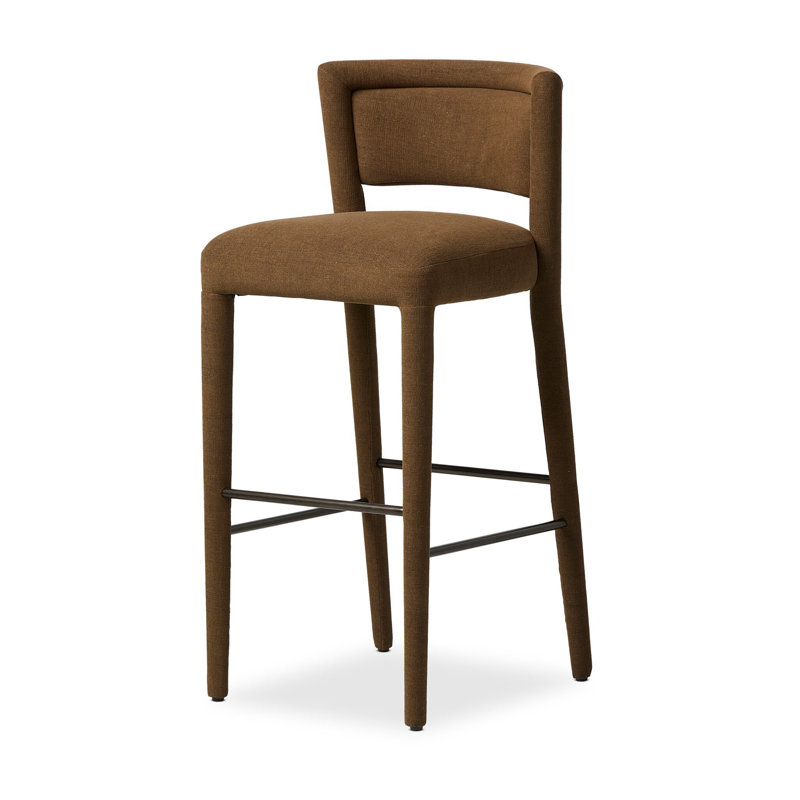 Beverly Stool-Crypton Wayfarer Snow-Bar, Crypton Nomad Mushroom, Counter Stool (27.5" Seat Height)