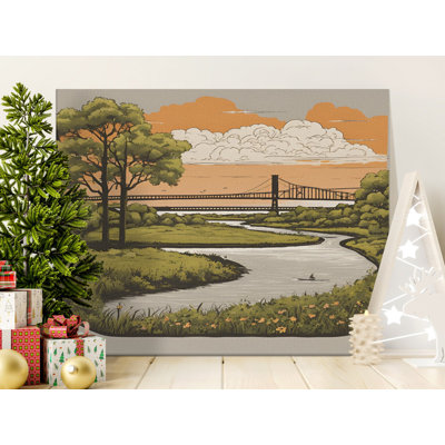 Nunnally Wrapped Canvas Print Set