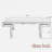 Luxury Rectangular Mirror Coffee Table With Fluted Tempered Glass And Rounded Edges