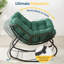 Chaise berçante de patio avec repose-pieds-1574790978