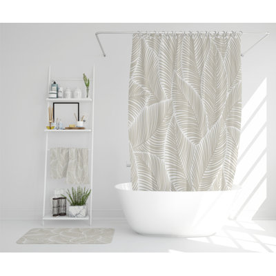 Nazreen Polyester Shower Curtain Set