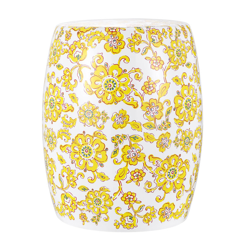 Tabouret de jardin en céramique Pikesville