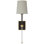 Julie Neill Lucia 21" Cordless Sconce with Linen Shade