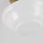 Beryl 1-Light Schoolhouse Opal Glass Mushroom Shaped Flush Mount Ceiling Light-35147686