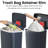 Itouchless Softstep 13.2 Gal / 50l Step Pedal Kitchen Trash Can With Odor Filter, Durable Dent-proof Plastic Construction And Stainless Steel Trim, Garbage Bin With Lid For Home Office, Bedroom-105507705