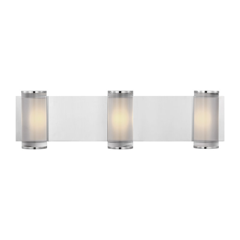 Esfera 3 - Light LED Bath Bar, Polished Nickel