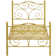 Auxter 38" Metal Platform Bed Frame with Parisian Style Headboard and Footboard, Heavy-duty Slats Support, Under Bed Storage, No Box Spring Needed