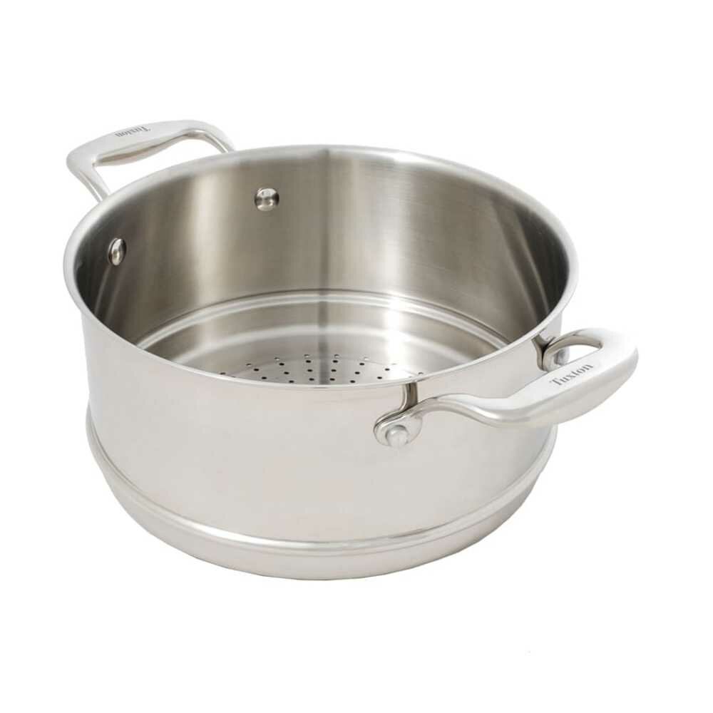 Tramontina Gourmet Tri-Ply Clad 8 qt. Stainless Steel Pot Insert with  12.63 Diameter & Reviews