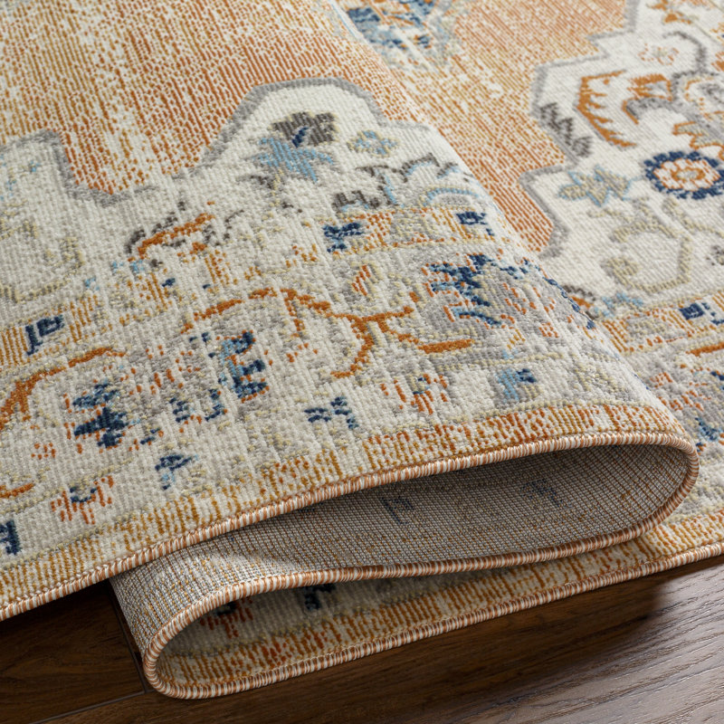 Javent Oriental Indoor / Outdoor Rug, Rectangle 6'11" x 9'