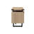 Mirella Low Wall Cabinet Wood Doors-820576709
