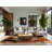 Soft Plush Collier Bangkok Grand Palace Global Inspired Oriental Area Rug in Brown – LightBrown Binding-789385814