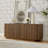 Ebern Designs 64" Vertical-Striped 4-Door Sideboard-1177781220