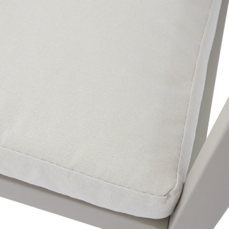 Ensemble repas d'extérieur 7 pièces Myda, Gris