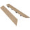Carrelage de terrasse extérieur 2 "x 12" en érable canadien 2 pièces / boîte