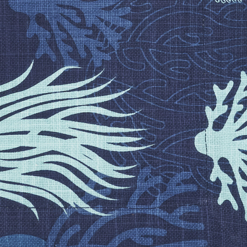Ensemble de 4 serviettes de table corail Ocean profonds