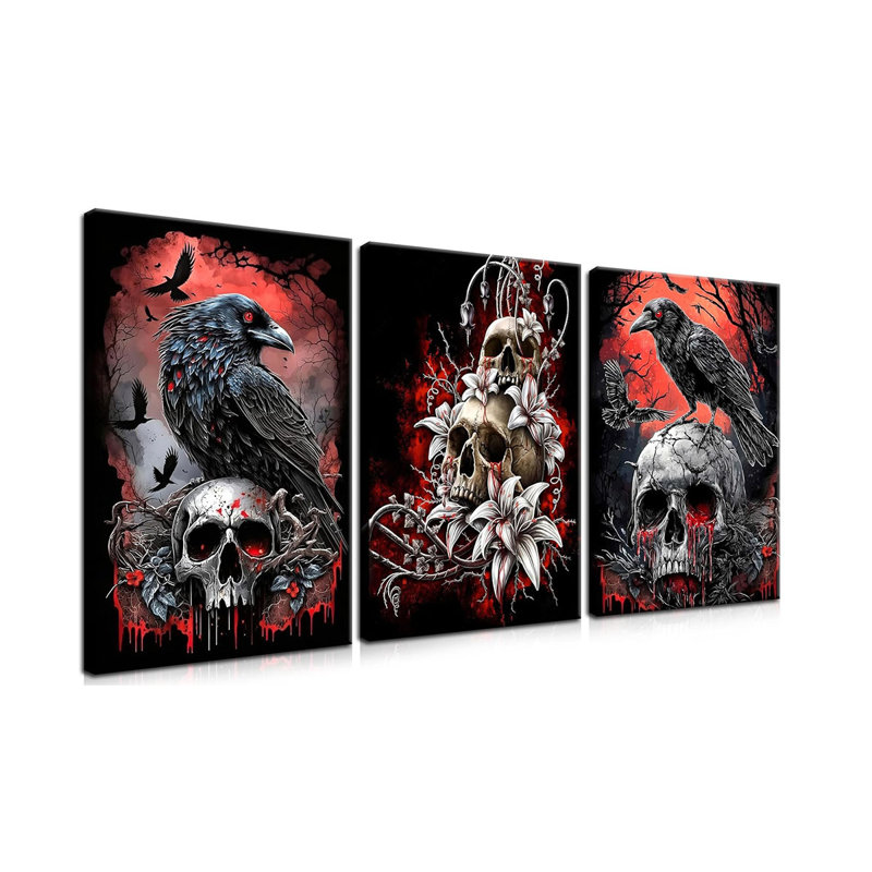 3 Piece Wrapped Canvas Print