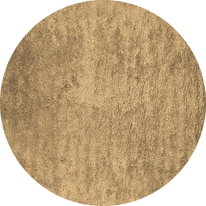 Washable Abstract Indoor Rug, Round 4'
