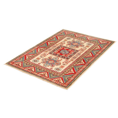 Moniquie One-of-a-Kind 4'10" X 6'11" New Age Wool Area Rug in Ivory