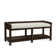 Banc de rangement en osier Glinda