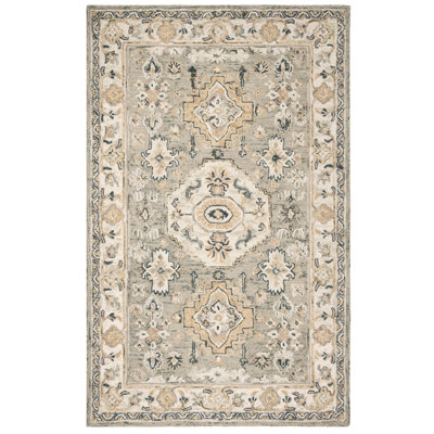 Vahakn Hand Tufted Wool Oriental Rug