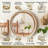 Round Manufactured Wood Wall Mirror with Beaded Detailing -550921480