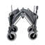3-In-1 Collapsible Wagon Converts To Bench Convertible Folding Wagon Cart With Rear-Mounted Folding Tabletop-503640337
