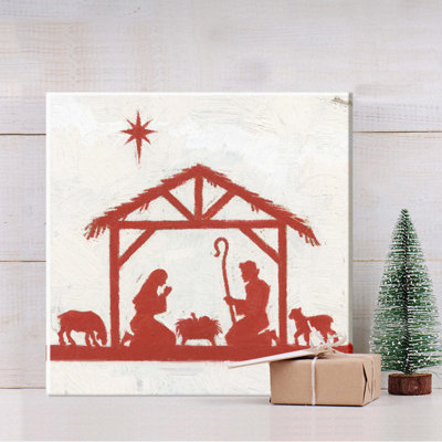 "Nativité Silhouette" par Darren Gygi sur toile