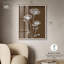 «White Poppy II Shadowbox Print Boho Rustic Wall Art» par Art Remedy, cadre blond, 30 x 36-42602724-42602735