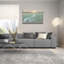  «Evening Stream» par James Wiens, art mural en verre acrylique, 36 po x 24 po