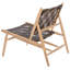 Chaise d'appoint à dossier tissé Kazbah-1942682578