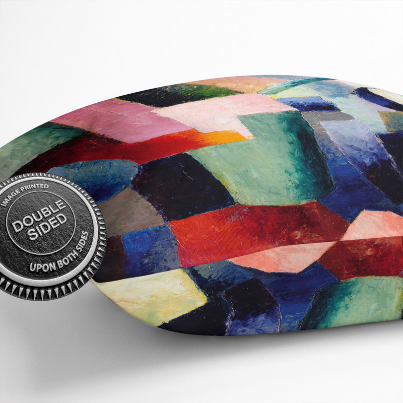 Composition Vol.2 Square Throw Cushion, 40cm H x 40cm W x 15cm D