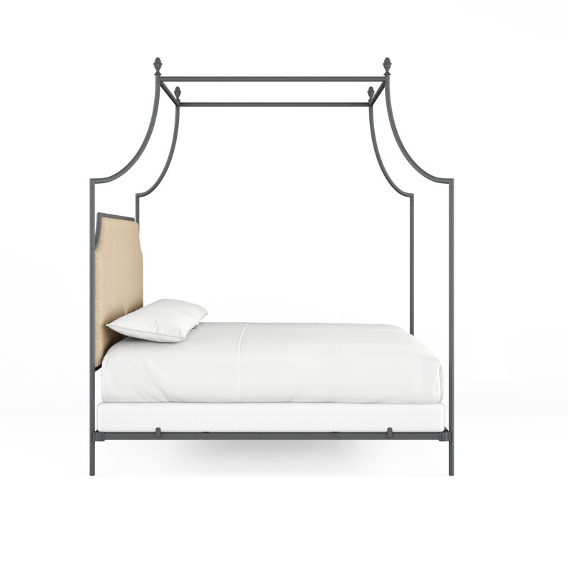 337 Flying Arch Canopy Bed | Complete Canopy, California King, Manhattan/Natural