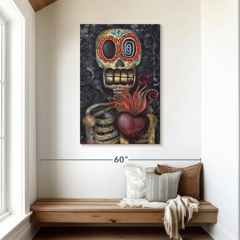Lelend Sacred Heart, 45" H x 30" W