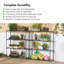 Cleveland 90cm W Metal Shelving Unit