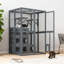 Tablettes d'extérieur pour chat Catio