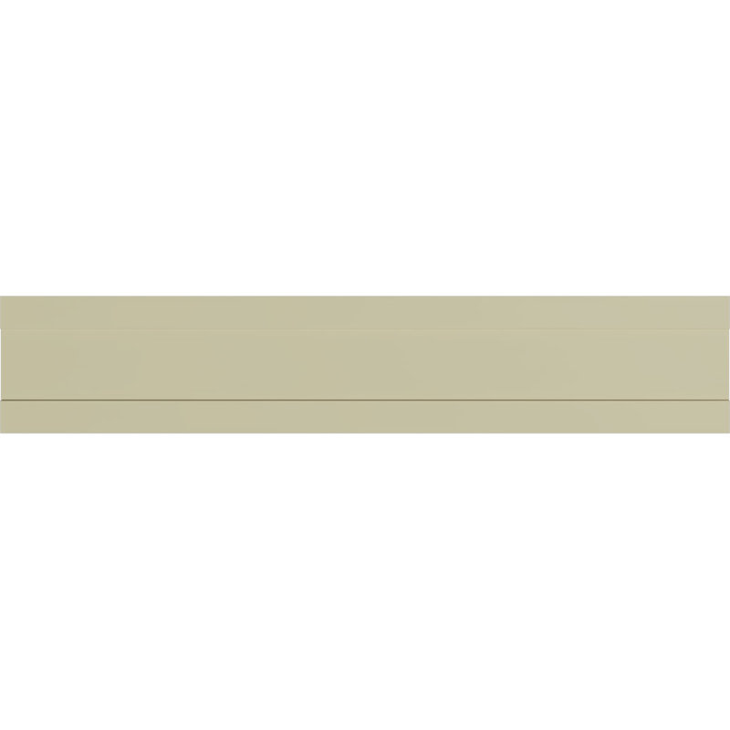 Cole Gray Polyurethane Decorative Chair Rail Moulding 2-Pack