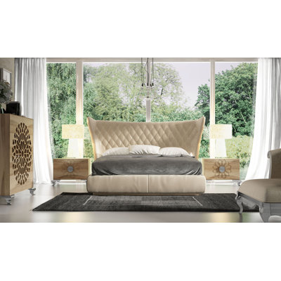 Khang Solid Wood Piece Bedroom Set