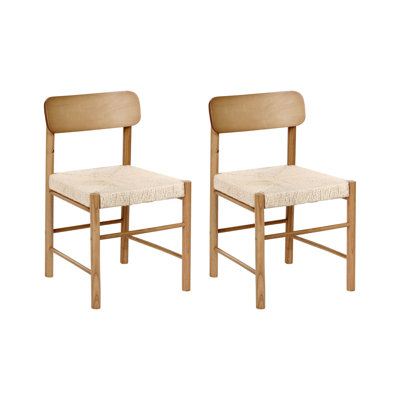 45cm H Solid Wood Side Chair
