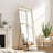 Rectangular Full Length Gold Mirror