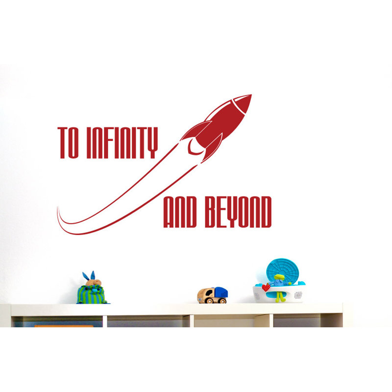 Wall Decal, Dark Red, Large