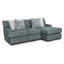 Canapé Clarence avec méridienne réversible et fauteuil d'appoint-1649280538