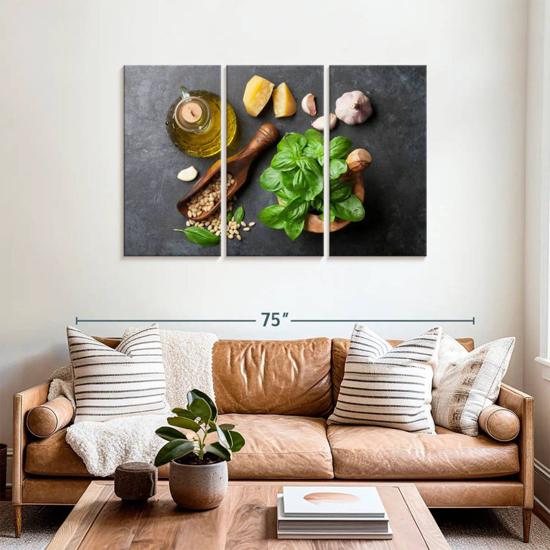 Yarlin Making Pesto, 36" H x 57" W