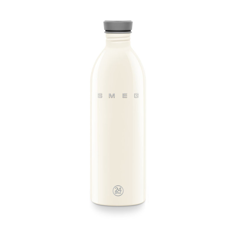 Bouteille urbaine 1l Smeg X 24bottles, Crème, crème