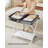 Set of 2 Foldable Luggage Racks with Storage Shelf for Guest Room-109163350