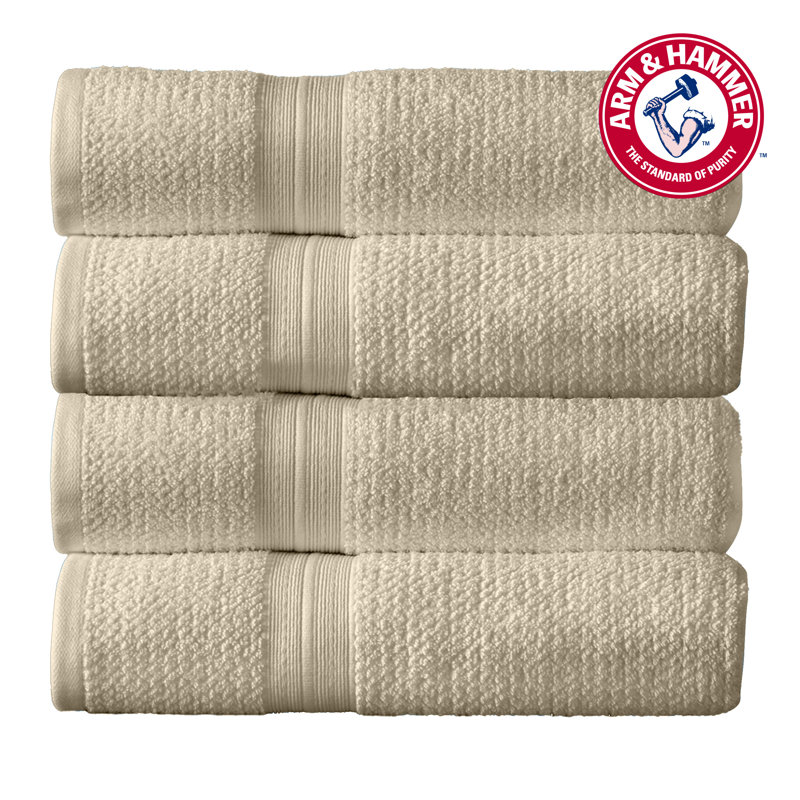Arm & Hammer Quick Dry Bath Towels, Beige