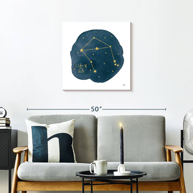 Adella Horoscope Libra, 24" H x 24" W