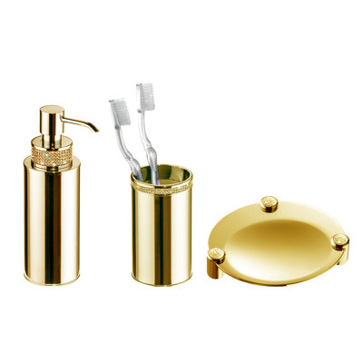 Ensemble d'accessoires de salle de bain 3 pièces Zenor Table