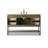 54 inch Single Bathroom Vanity-1412528979