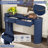 Entryway Table with Fluted Design-865223548